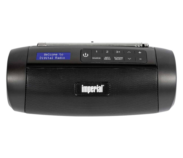 IMPERIAL Imperial DABMAN GO DAB+ / FM Compact Radio Black - 1535013 - zdjęcie